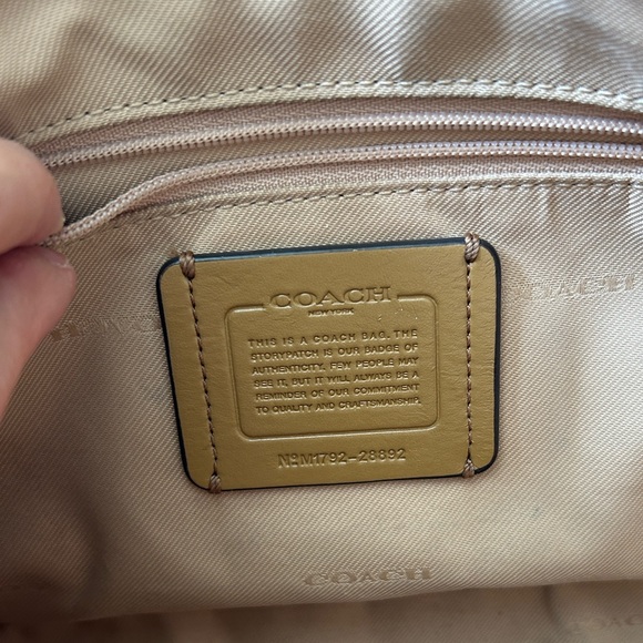 Coach Legacy Jacquard Chelsea Crossbody Hobo Bag - Picture 7 of 11